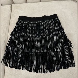 Black skirt